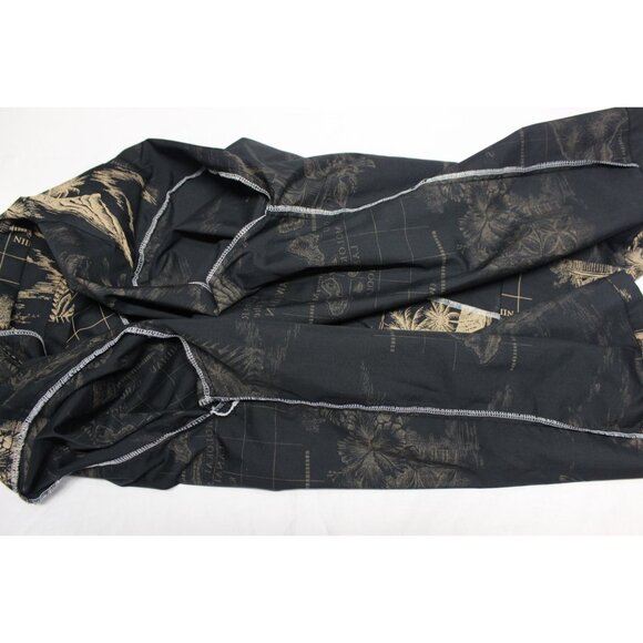 Howie‎ men's vintage button front short sleeve Hawaiian Islands Hawaiian shirt L - Picture 6 of 9